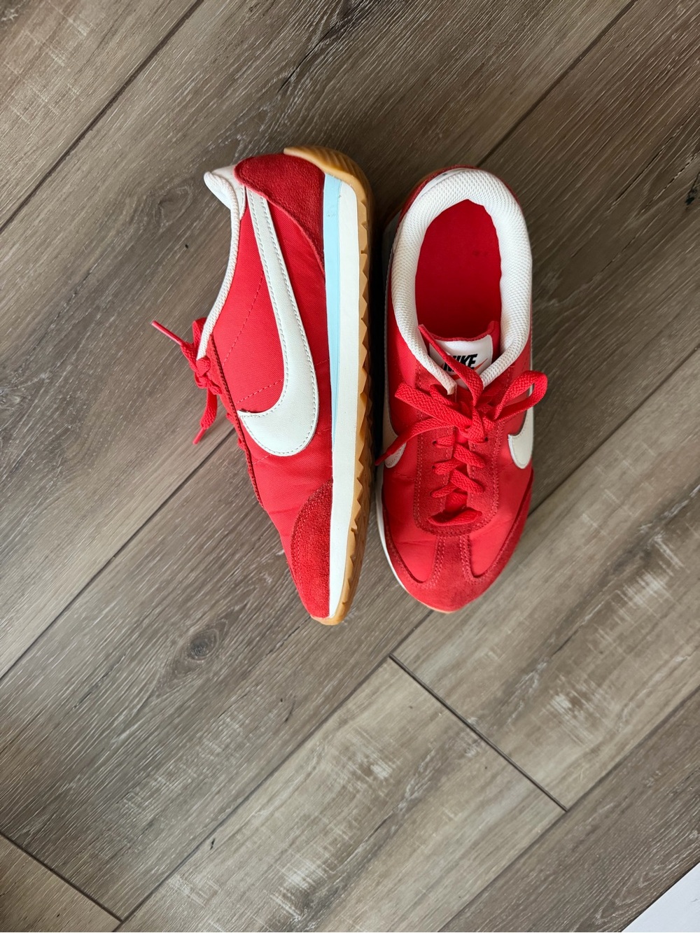 Nike Red White Gum Women’s Sneakers
